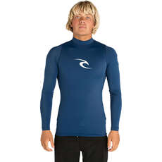Rip Curl Corpo Rash Guard Uv Manches Longues - Marine Wle8Qm