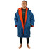Poncho Imperméable / Peignoir De Change Sola Junior - Bleu Marine/orange