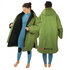 Poncho Imperméable / Peignoir De Change Sola - Kaki/noir