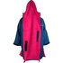 Poncho Imperméable Sola / Robe De Chambre À Langer - Bleu Marine/rose
