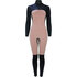 Sola Femmes Nova 5/4Mm Front Zip Combinaison - Noir