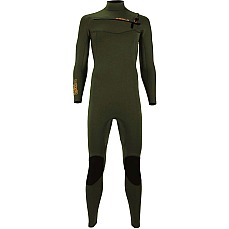 Combinaison Intégrale Sola H2O 3/2 Mm Avec Fermeture Éclair Sur La Poitrine - Olive A1701