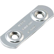 Allen Brothers A.4099 Plaque De Fixation De Sangle D'orteil En Acier Inoxydable (Paire)