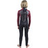 Combinaison Homme Gva Bz Lava 5/4 / 3Mm Pour Garçons Junior Junior - Vélo Rouge