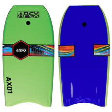 Planche De Bodyboard Apex-01 Hdpe Pro Alder 36 "- Lime / Bleu