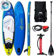 Paquet Sup De Planche À Pagaie Gonflable Aquamarina Beast - Bleu / Jaune Paquet Sup De Planche À Pagaie Gonflable Aquamarina Beast - Bleu / Jaune