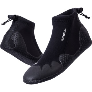 Chaussons De Plongée Gul Junior Power Slippers - Natur 3 Mm, 2026 - Noir Bo1267