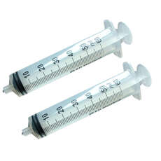Bluegee Seringue - Twin Pack - 60Ml - Pour Le Mixage De Résine Précis