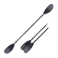Pagaie De Kayak En Fibre De Verre Bravo, 2 Pièces - Noir - 220Cm [Chaque]