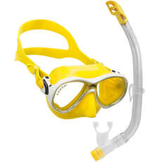 Ensemble Masque Et Tuba Cressi Marea Vip Junior - Jaune/jaune