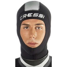Cressi Womens 5Mm Wetsuit Hood - Noir/argent Lr10750