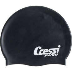 Cressi Silicon Bonnet De Bain - Noir