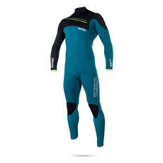 Mystic Drip 5/4 Gbs Front Zip Wetsuit - Teal Mystic Drip 5/4 Gbs Front Zip Wetsuit - Teal