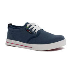 Gul Portland Canvas Deck Chaussures / Chaussures Bateau - Denim Gul Portland Canvas Deck Chaussures / Chaussures Bateau - Denim