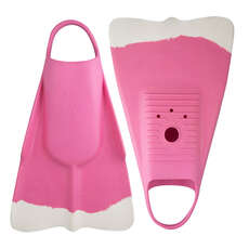 Palmes De Natation Dafin / Palmes De Bodyboard - Rose/blanc