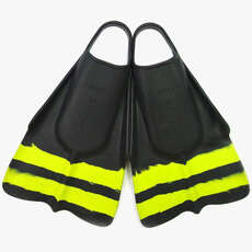 Palmes De Natation Dafin / Palmes De Bodyboard - Slyde - Noir/jaune