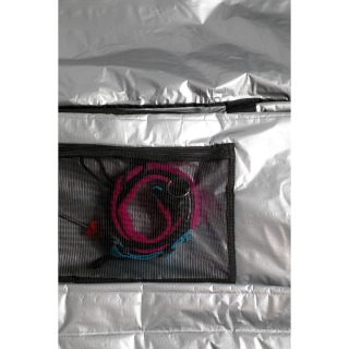 Sac De Voyage Fbc Wing Foil Pro+ V2 - Vent Arrière Et Trolley Amovible - Noir