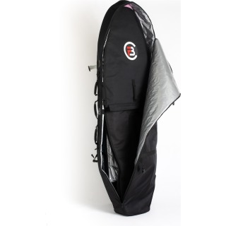 Sac De Voyage Fbc Wing Foil Pro+ V2 - Longueur Moyenne Et Trolley Amovible - Noir
