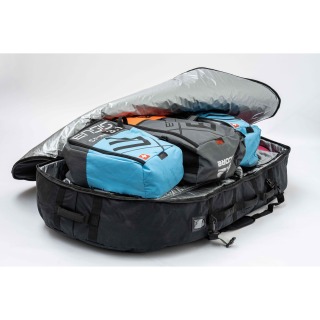 Sac De Voyage Fbc Wing Foil Original V2 Et Trolley Amovible 2026 - Noir