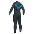 Gul Flexor Iii 5/4 Poitrine Zip Blindstitch Combinaison - Noir / Graphite