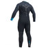 Gul Flexor Iii 5/4 Back Zip Combinaison Blindstitch - Noir / Graphite