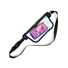Fidlock Sling Bag / Bum Bag Self Sealing Dry Bag / Phone Pouch - Transparent / Bleu