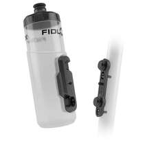 Bouteille D'eau Fidlock Twist 600 Et Base De Vélo Magnétique - Transparent
