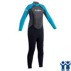 Gul Junior G-Force 3Mm Steamer Wetsuit - Noir / Bleu Brouillard Gul Junior G-Force 3Mm Steamer Wetsuit - Noir / Bleu Brouillard