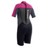 Gul Junior Filles G-Force 3Mm Shorty Wetsuit - Noir / Rose Foncé