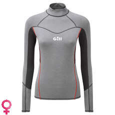 Gill Femmes Eco Rash Vest Manches Longues - Gris - 5025W Gill Femmes Eco Rash Vest Manches Longues - Gris - 5025W