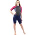 Combinaison Shorty Gul Junior Girls Response 3/2 Mm - Bleu/Rose Re3321