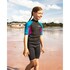 Combinaison Shorty Gul Junior Girls Response 3/2 Mm - Jet/Turquoise Re3321