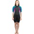 Combinaison Shorty Gul Junior Girls Response 3/2 Mm - Jet/Turquoise Re3321