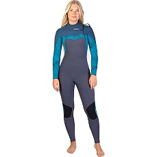Combinaison de plongée Gul Response FX CZ 3/2 mm BS pour femme - Gris marbré Combinaison de plongée Gul Response FX CZ 3/2 mm BS pour femme - Gris marbré