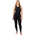 Combinaison De Plongée Gul Response Long Jane 3 Mm À Fermeture Éclair Frontale Pour Femme - Noire Re4314