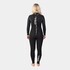 Combinaison De Plongée Gul Response Pour Femme, 4/3 Mm, Coutures Invisibles, Fermeture Éclair Dorsale - Noir Re1248