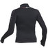 Gul Evotherm Flatlock Junior À Manches Longues Rash Guard - Noir