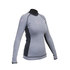 Gul Evotherm Femmes Flatlock À Manches Longues Rash Guard - Gris / Noir