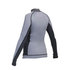 Gul Evotherm Femmes Flatlock À Manches Longues Rash Guard - Gris / Noir