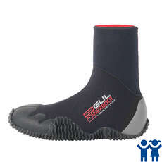 Gul Junior Bottes Électriques - 5Mm Néoprène Bottes - Noir / Gris Gul Junior Bottes Électriques - 5Mm Néoprène Bottes - Noir / Gris