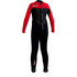 Réponse Gul Junior 3 / 2Mm Steamer Combinaison - Noir / Rouge