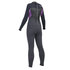 Réponse Femmes Gul 5 / 3Mm Bs Steamer Wetsuit - Graphite / Iris