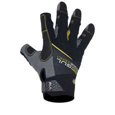 Gants De Navigation Gul Summer 3 Finger - Noir / Jaune Gants De Navigation Gul Summer 3 Finger - Noir / Jaune