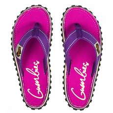 Gumbies Womens Islander Toile Tongs - Pourpre Signé Gumbies Womens Islander Toile Tongs - Pourpre Signé
