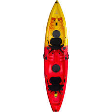 Kayak Sit-On-Top Gul Hawkers Tandem 380Cm - Rouge / Jaune - Gk0010-B5