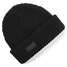 Bonnet En Tricot Torsadé Gill - Noir Bonnet En Tricot Torsadé Gill - Noir
