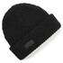 Bonnet En Tricot Torsadé Gill - Noir