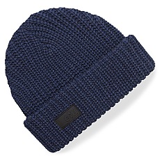 Bonnet En Tricot Torsadé Gill - Ciel Nocturne Bonnet En Tricot Torsadé Gill - Ciel Nocturne