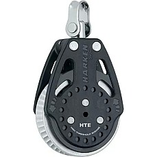 Harken 2168.HTE Bloc Carbo Ratchamatic 57 mm - Haute tension - 2 x poignées Harken 2168.HTE Bloc Carbo Ratchamatic 57 mm - Haute tension - 2 x poignées