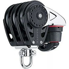 Harken 2668 75Mm Carbo Triple Block - Taquet Pivotant Et Coinceur Harken 2668 75Mm Carbo Triple Block - Taquet Pivotant Et Coinceur